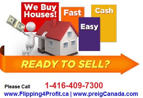 We buy houses in Canada