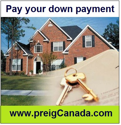 Pay your down payment